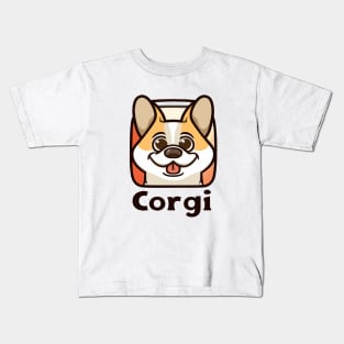 Corgi Logo Kids T-Shirt